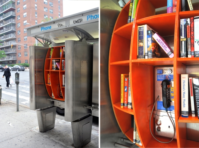 INTERVALLO – New York, Booksharing Phone&nbsp;Box