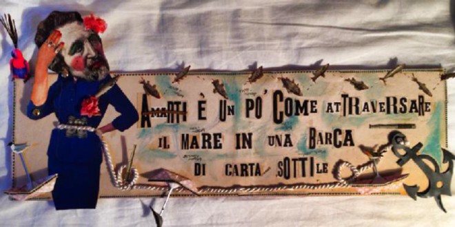 Collage artisticamente letterari, raffinatamente trash. Le “Re/citazioni” di Madame alla Traffic Gallery,&nbsp;Bergamo